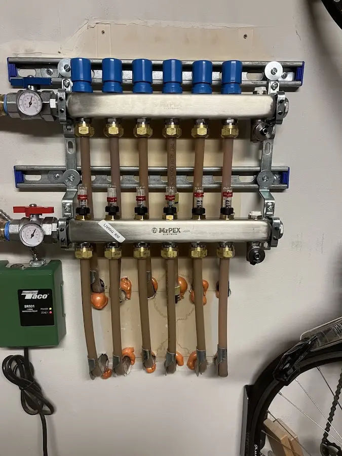 Plumber performing Leak Detection at a residential property in Smithfield